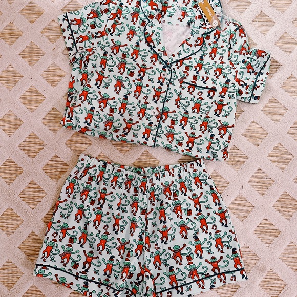Monkey Mas Roller Rabbit Pajamas - Picture 1 of 6